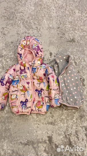 Куртка для девочки 92