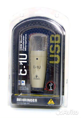 Микрофон Behringer C-1U с USB