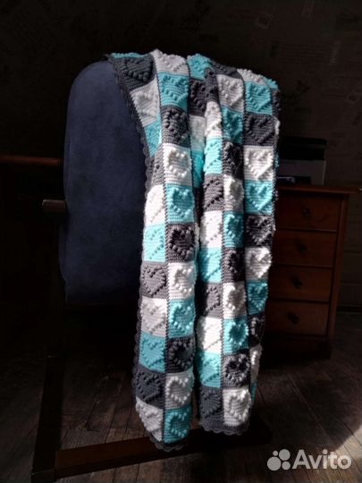 Плед ручной работы