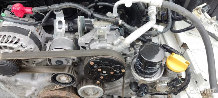 Компрессор кондиционера на Subaru Forester SJ5