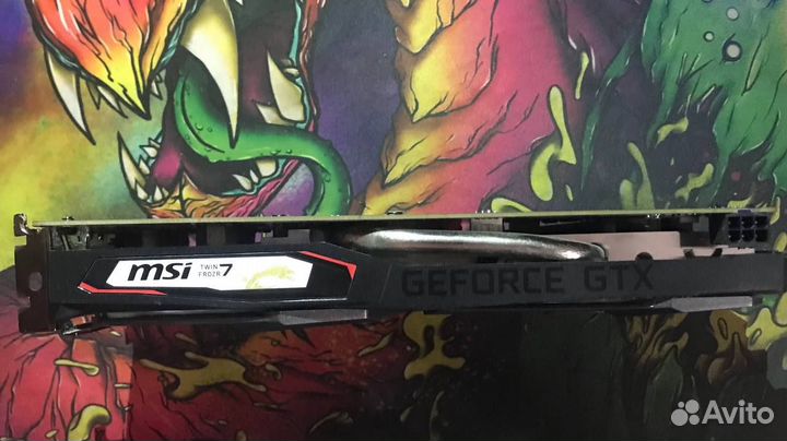 Видеокарта GTX 1650 gaming X 4gb