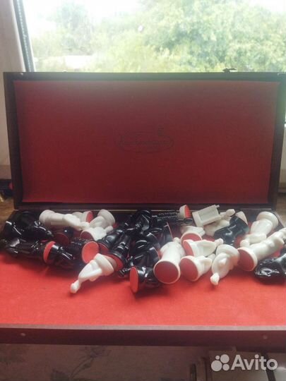 Шахматы СССР пластик