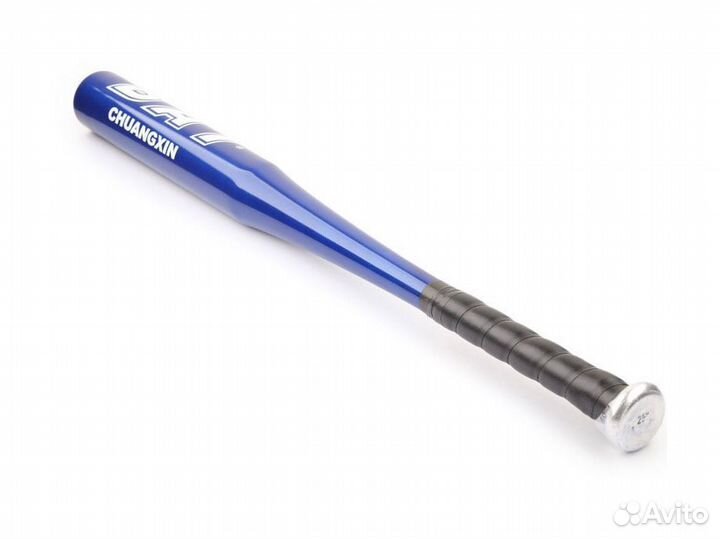 Бита бейсбольная металлическая 71 см, синяя