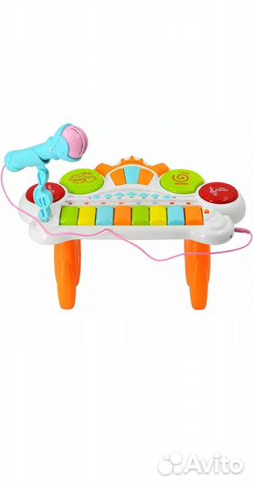 Детское пианино с микрофоном игрушка