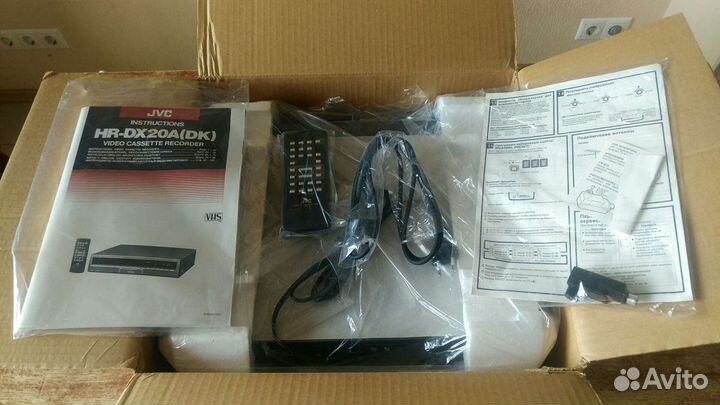 Видеомагнитофон jvc hr-dx20a