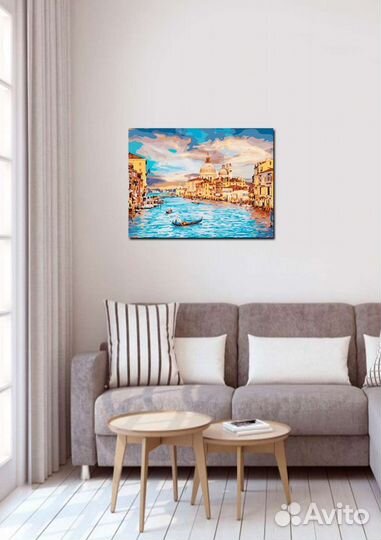 Картина по номерам новая Очарование Венеции