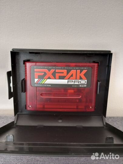 Everdrive fxpak PRO Frosted Red (snes)