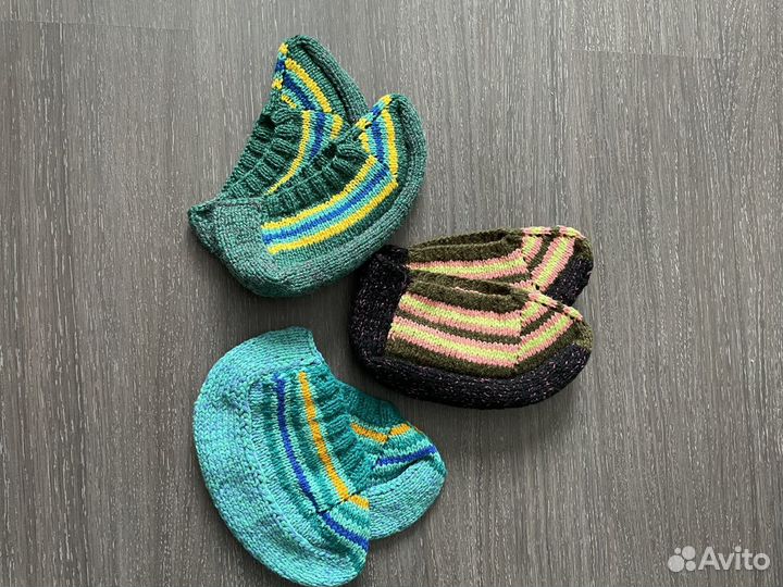 Вязанные следки