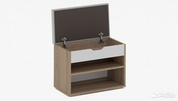 Тумба для обуви с сиденьем