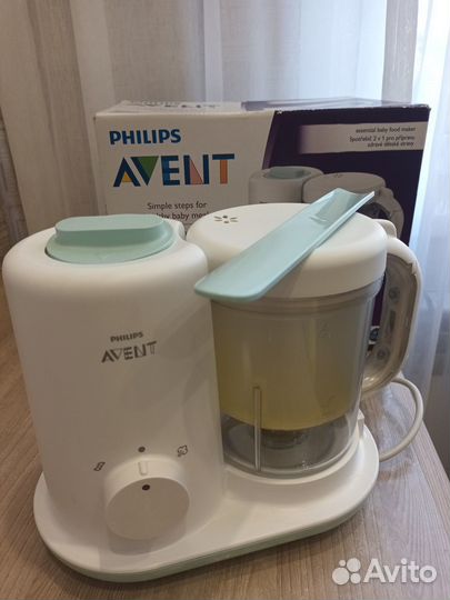 Пароварка блендер philips avent 2 в 1