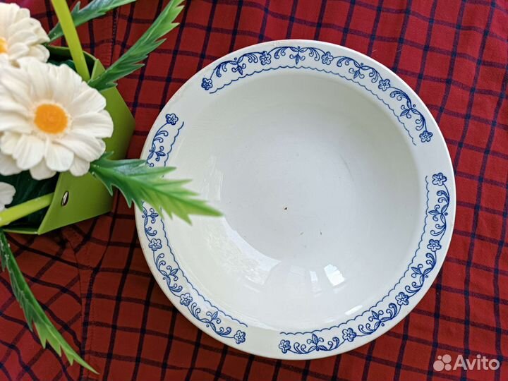 Тарелки глубокие СССР суповые розетки для варенья