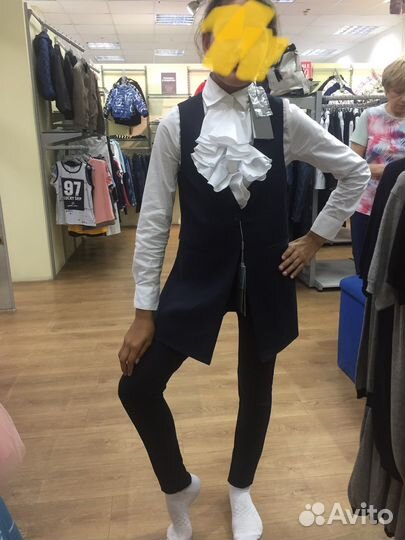 Жилет (школьная форма) для девочки