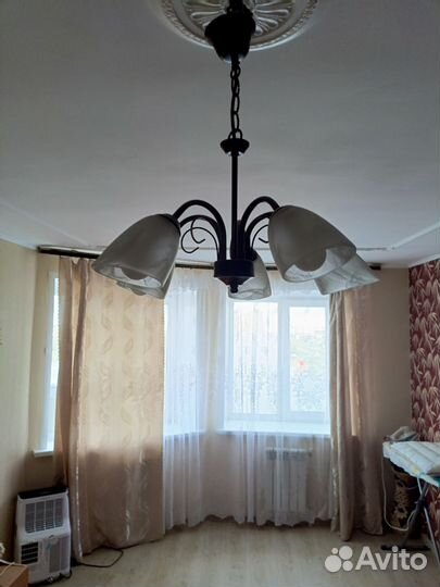 Люстра потолочная подвесная бу