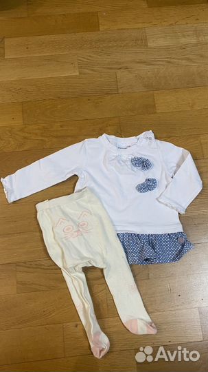 Вещи на девочку 3-6-9 мес (68-74)