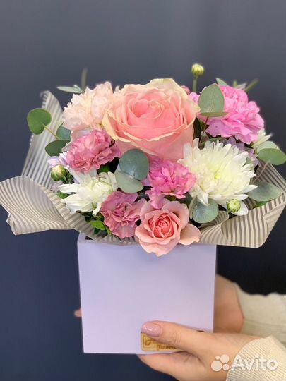 Цветы в сумочке букеты