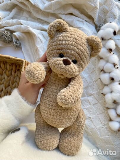 Плюшевый мишка ручной работы