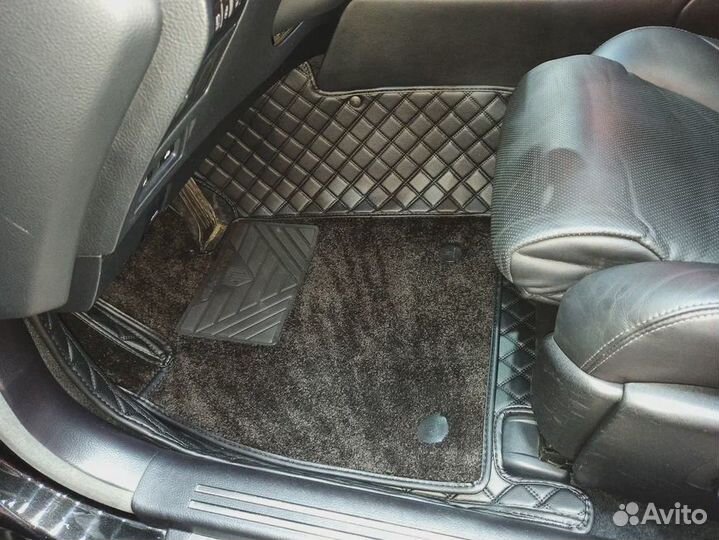 Автомобильные коврики из экокожи