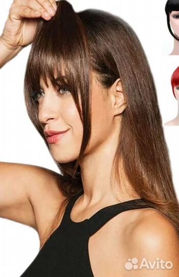 Накладная челка