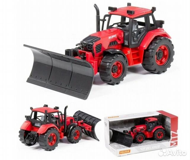 Трактор belarus с отвалом, 91895