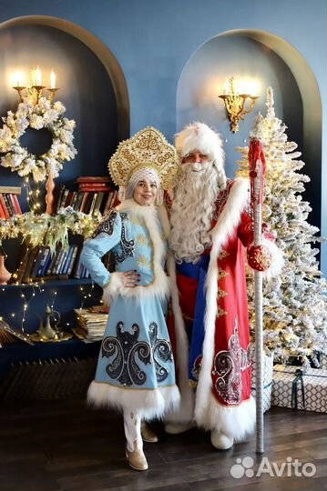 Продам костюмы дед мороз И снегурочка