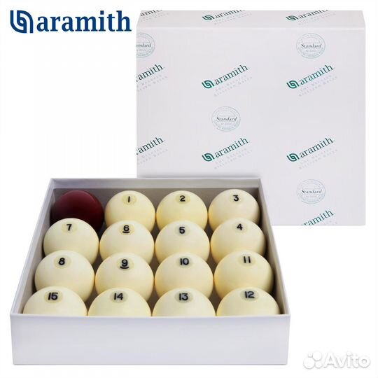 Шары р. пирамида Aramith Standard Pyramid 68 мм