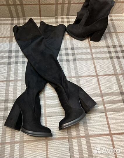 Сапоги чулки ботфорты 37