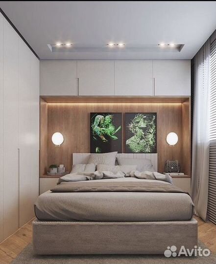 Шкаф над кроватью