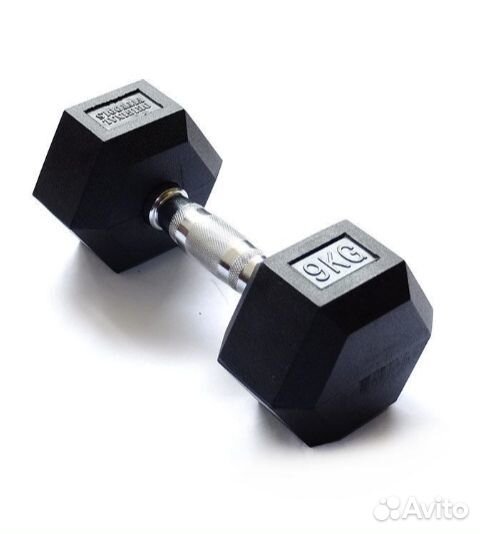 Гантель 9 кг