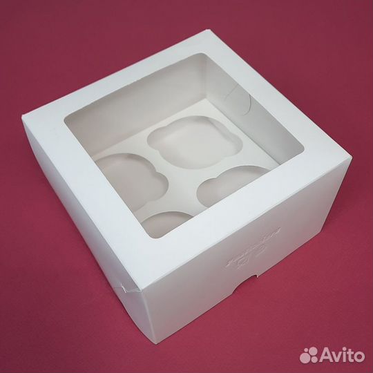 Кондитерские коробки для капкейков/кексов/маффинов