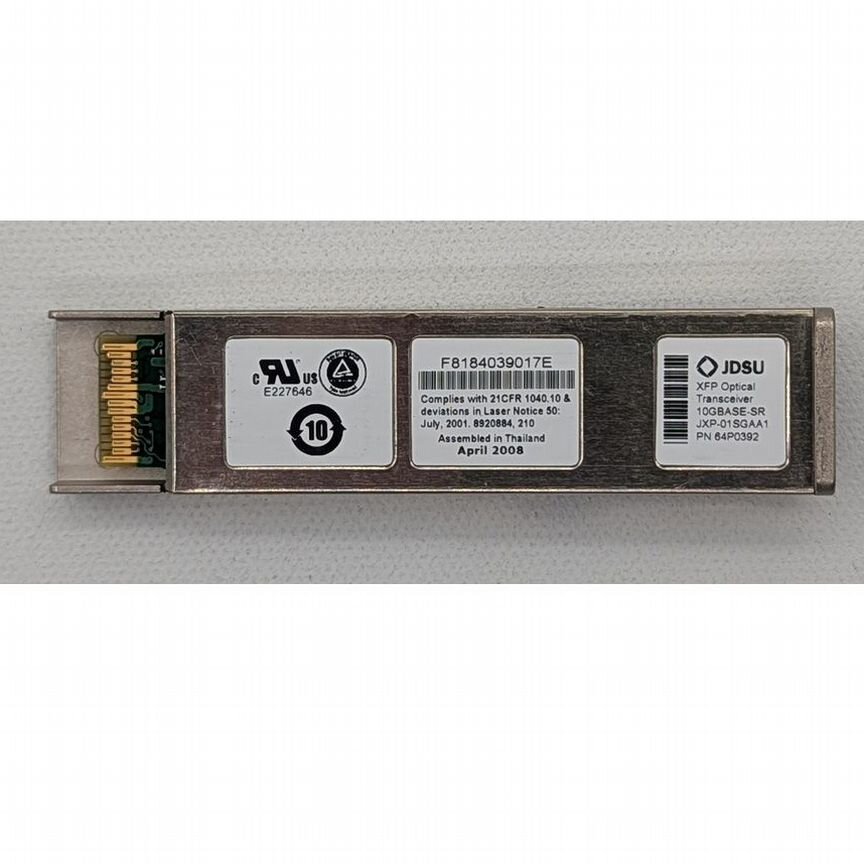 [JXP-01SGAA1] Трансивер 10gbase-Sr, 64p0392, Jdsu