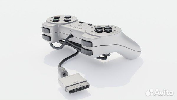 Геймпад OEM Проводной для PlayStation 1 (PS one)