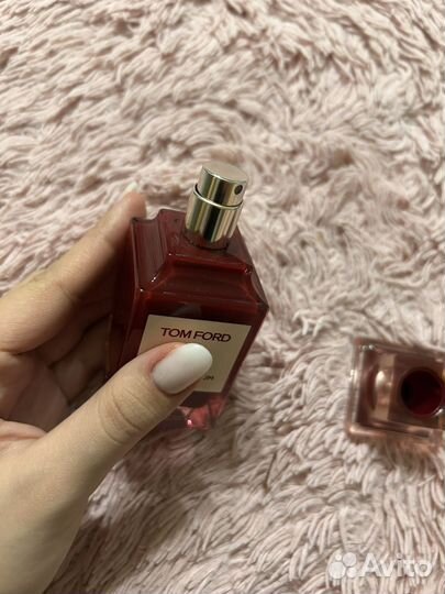Пустой флакон Tom ford cherry
