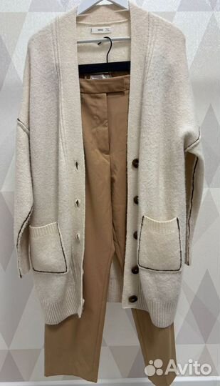 Комплект брюки и кардиган Mango