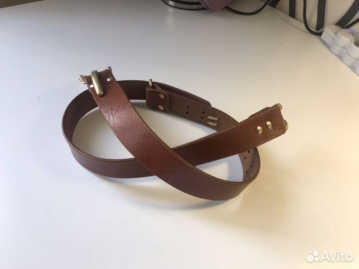 Кожаный ремень под заказ