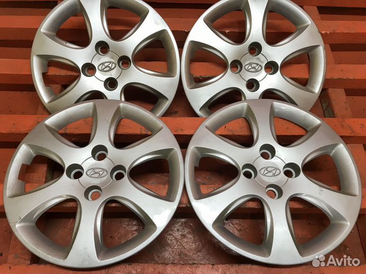 4 шт. колпаки Hyundai R15