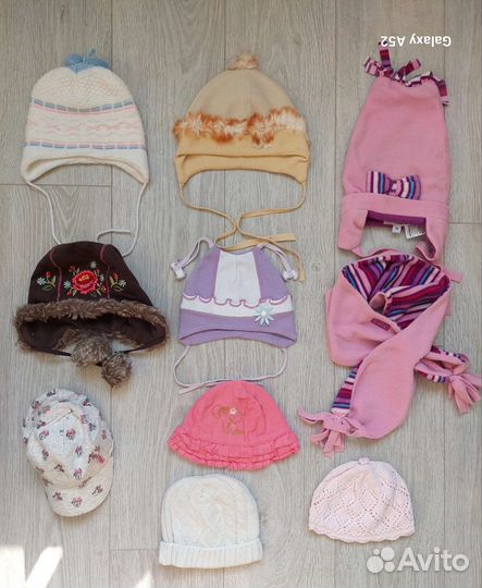 Шапки 3 мес-2 года