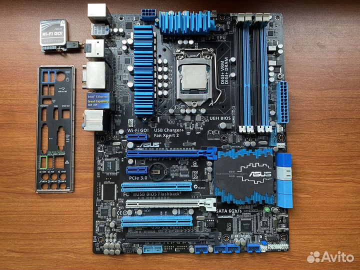 Материнская плата + процессор i7-3770