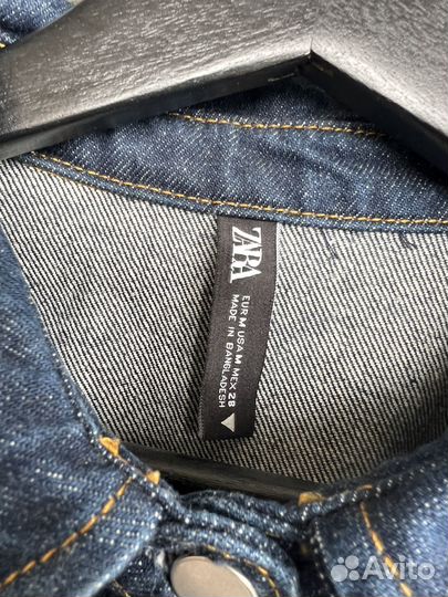 Платье рубашка джинсовая Zara