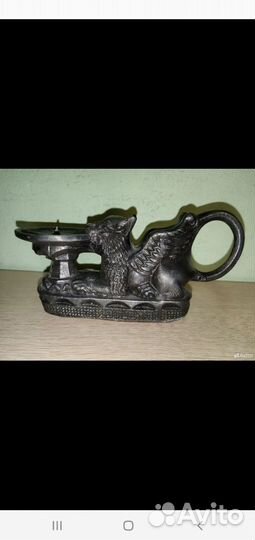 Подсвечник силумин СССР