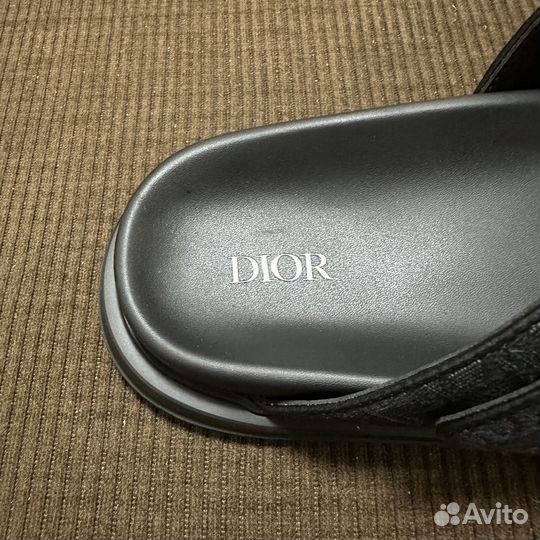 Сандалии Dior Aqua черные