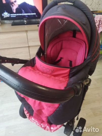Коляска 2 в 1 с автолюлькой
