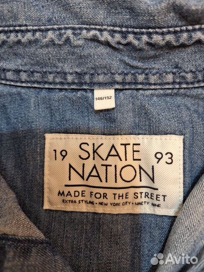 Джинсовая рубашка