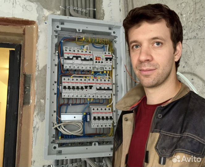 Электрик, штробление, электромонтаж