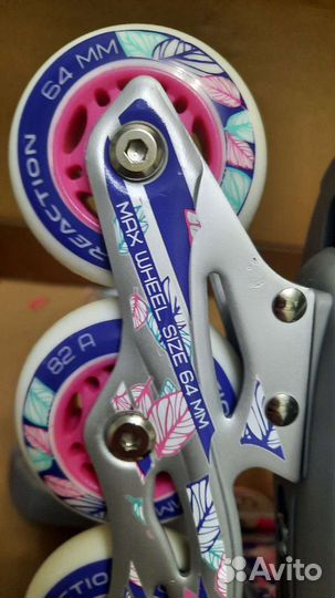 Роликовые коньки детские раздвижные