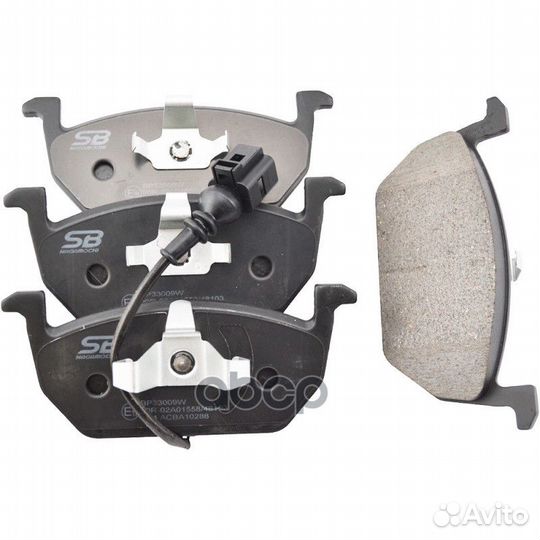 Колодки дисковые Golf 12- /Octavia 13- BP33009W