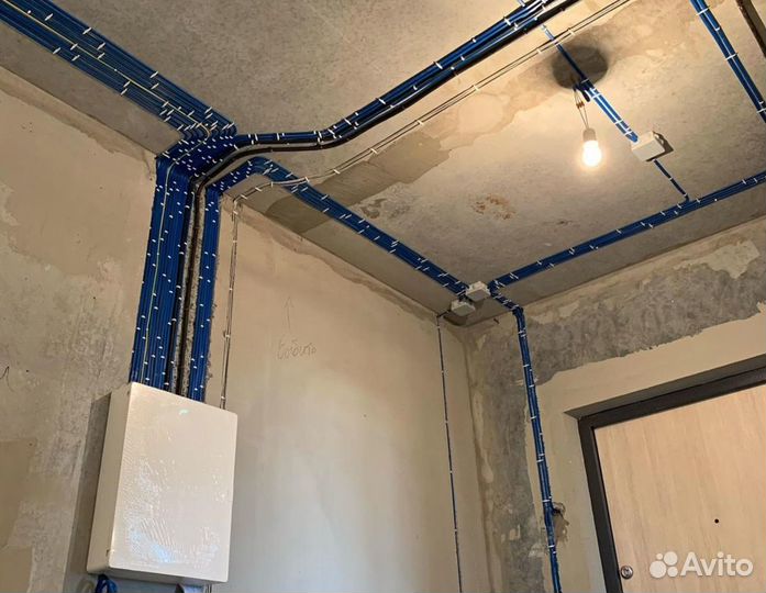 Электрик. Установка розеток. Замена электрики