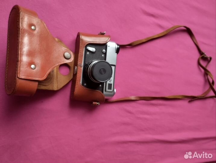 Фотоаппарат фэд -5В,плёночный.С фотовспышкой