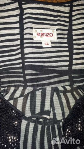 Блузка шелк женская kenzo