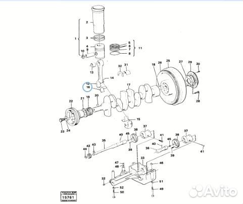 Вкладыши шатунные STD VOE270069 / 270069