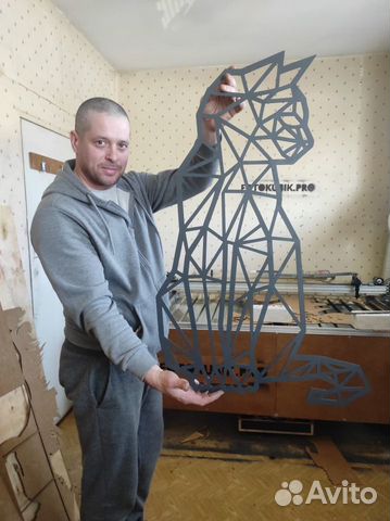 Декор Панно кошка